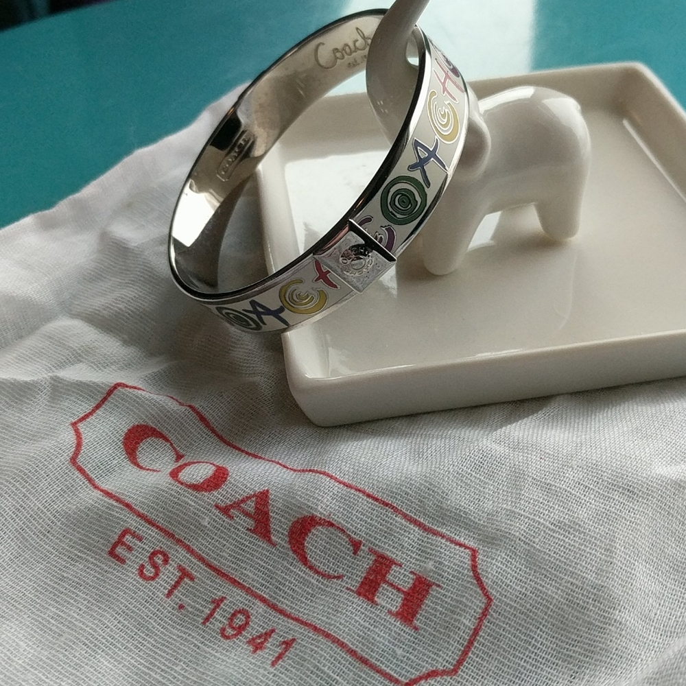 Coach bangle bracelet